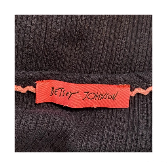 Betsey Johnson Women Navy Blue Oil Slick Bodycon Midi Dress size Small - Picture 8 of 9